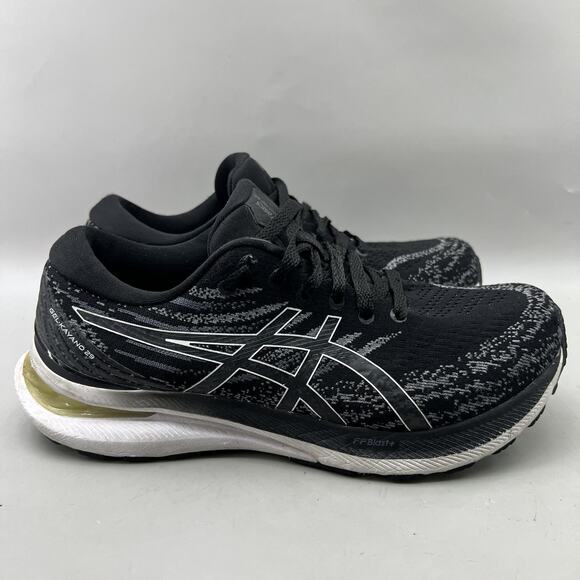 Asics Gel Kayano 29 Running Shoes Women Size 9.5 Black White Comfort Sneakers - Picture 1 of 9